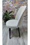 Retro Brick Pattern Chair Cover Slipcover Kitchen Chair Cover Dining Chair Cover - 2