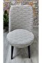 RETRO JACQUARD CHAIR COVER Kitchen Chair Cover Dining Chair Cover STRETCH FABRIC