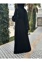 عباية BLACK DAISY، باللون الأسود - 3