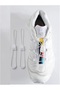 Smart Locking Outdoor Shoelaces 120cm (Compatible with Salomon Shoes) 1 Pair White - 2