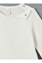 Embroidered Collar Detailed Baby Girl Blouse and Jumpsuit 2-Piece - 4