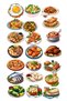 Food Themed Sticker Set (7 Sheets 157 Pieces) - 5