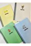 Set of 4 Unlined Notebooks 15x21 Cm 120 Pages Paper Cover Spiral Notebook - 2
