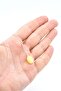 Genuine Natural Drop Amber Pendant with Silver Chain - 2