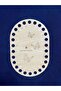 1Pc Wooden Embroidery Thread Organizer with 26 Holes Fantastic Pattern - 8