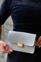 Envelope Three-Compartment Three-Different-Use Grey Color Stylish Crossbody Bag Waist Bag Shoulder Bag