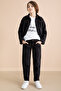 3-Piece Boy's Suit with Black Button-Down Jeans Shirt Pants 19996