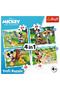 4-in-1 mickey mouse special day puzzle - 6