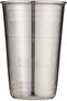 Stainless Steel Beaded Coffee Glass, Silver, 10 cm, STGF001 - 2