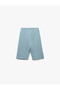 Cotton Applique Pocket Detailed Waist Tie Shorts - 2