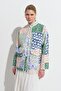 Quilted Patterned Cely Jacket