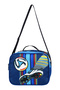 Licensed Navy Blue Football Patterned Men's School Backpack, Lunch Bag and Pen Holder - 8
