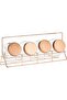 table top 4pcs glass spice jar set 210ml