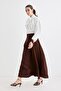 Rita Piliseli Wrap Skirt Brown - 2