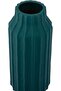 Ceramic Vase 11Cm X 11Cm X 27Cm Teal Blue - 3