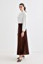 Rita Piliseli Wrap Skirt Brown