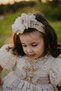 Lace Embroidered Princess Model Puffy Girl's Dress_M2405 - 4