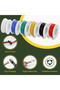 Green 5m 18 AWG 18 AWG Stranded Electrical Wire 18 Gauge Tinned Copper Wires Flexible Silicone Elect - 5