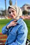 وشاح تيفيل - نسيج قطني طويل من البوليستر - 8502795 -991 - 4