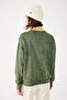 Pale Effect Printed Oversize Sweatshirt - 5