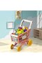 Role Play Market Shopping Cart Toy Set (56 Pcs)-Pink - 6
