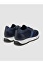 Knitwear Navy Blue Padova Men's Sports Shoes - 3