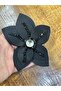 13X13 cm Black Stone Flower Brooch Clothing Collar Accessory - 4