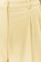 Sarı Straight/Düz Kesim Pilili Dokuma Kumaş Pantolon TWOAW23PL00401 - 5