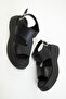 Women's Black Sandals 18983 - 4