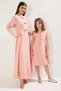 Pink Ribbon Detail Mini Me Woven Dress TKDSS25EL00046