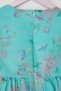 Mint Floral Balloon Sleeve Woven Dress Tkdss25El00027 - 5