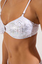 Yılan Desenli Aksesuarlı Straplez Kaplı Regular Normal Bel Bikini Takımı TBESS25BT00074 - 4