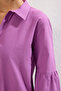 Purple Mini Woven Flounce Beach Dress Tbess25El00039 - 5