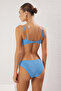 Mavi Straplez Kaplı Regular Normal Bel Bikini Takımı TBESS25BT00067 - 10