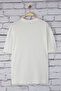 Unisex Ekru Oversize/Geniş Kesim Penguen Nakışlı %100 Pamuklu T-Shirt TMNSS23TS00243 - 7