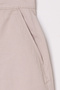 Men's Stone Regular Fit Brit Closure Gabardine Shorts & Bermudas Tmnss25Sr00012 - 6