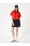 Comfortable Crop T-Shirt Printed on the Back Short Sleeve Crew Neck Organic Fabric - 2