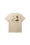Tropical Breeze Purple Aqyzt09562-Thz0 Beige T-Shirt - 2