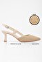 Women's Straw Skin Straw Heeled Stiletto - 5