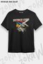 Unisex Oversize Mold System of a down 2 Design Printed Tshirt