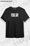Unisex Oversize Fit Ekg Pearl Jam Design Printed Tshirt