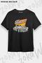 Unisex Oversize Mold Classic Car Classic Drawing Design Printed Tshirt