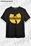 Unisex Oversize Die Wu Tang Classic Logo Rap Hiphop Design Printed Tshirt