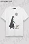 تي شيرت مطبوع بتصميم Star Wars (Dart Vader) مقاس كبير للجنسين
