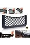 Flexible Elastic Mesh Phone Holder and Practical Storage Compartment 15*8 cm - 2