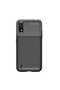 Case for Samsung Galaxy A01 Case Carbon Fiber Look Ultra Thin Lux Autofocus Cover - 2