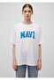 Printed White Women's T-Shirt M1600843-70000 - 3