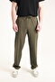 Men's Khaki Baggy Oversize Loose Fit Parachute Pants
