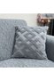 Single Sided 3D Plush Throw Pillow Cover - 44X44 Gray 1 Piece - 2