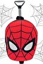 Spiderman Printed Squeegee Kindergarten Nursery 2-6 Years Old Eva Fabric Wheeled Suitcase Backpack and School Bag - 2
